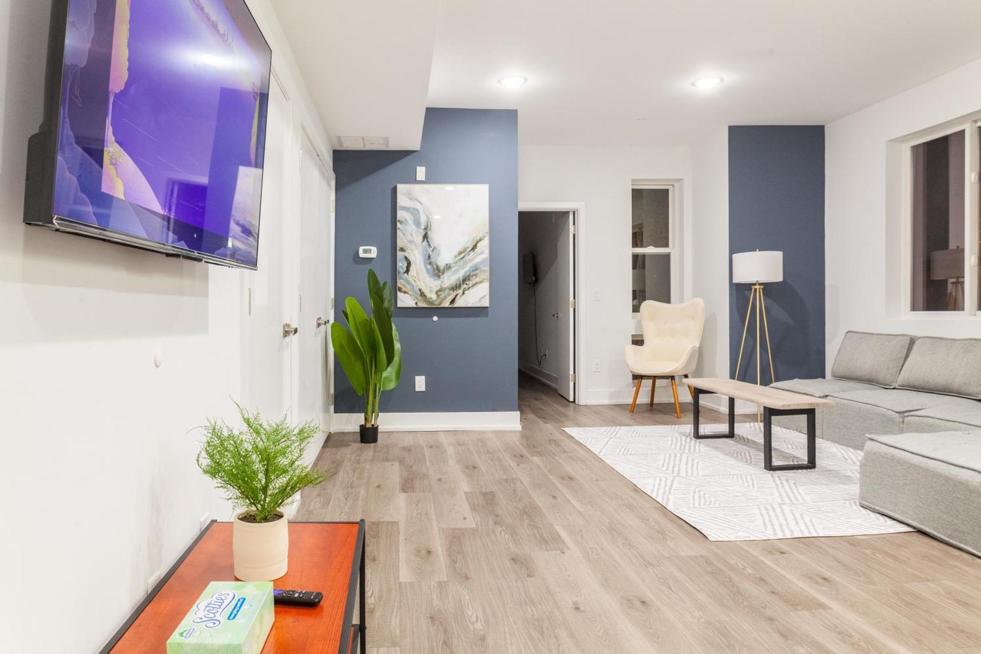 Apartment Sleek 2bed2bath Wi-fi-templeuwdparking Philadelphia